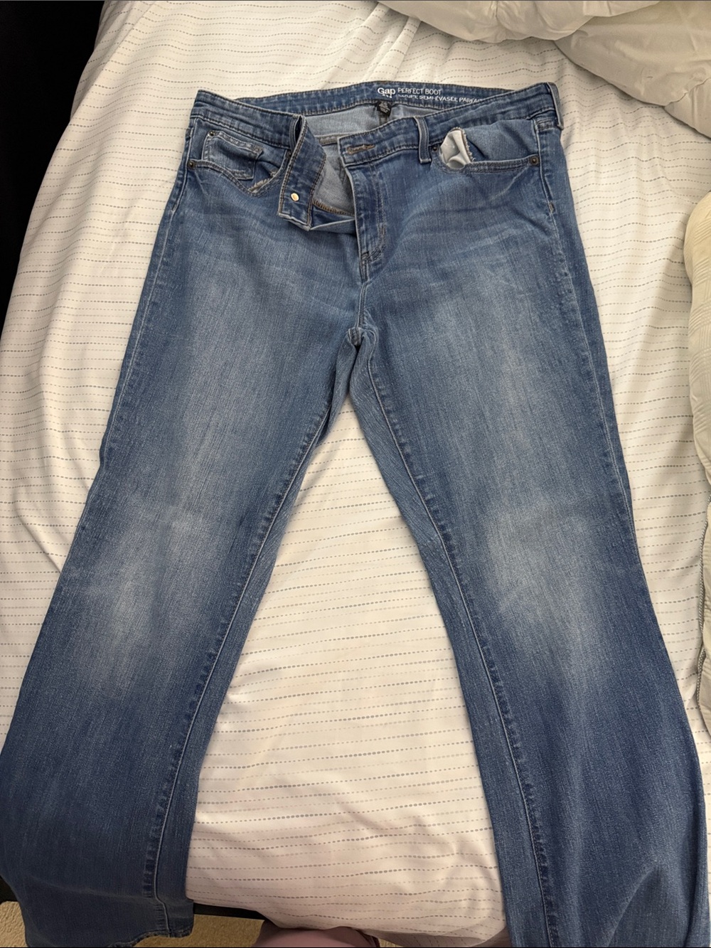 GAP Women's Light Blue Boot Cut Jeans